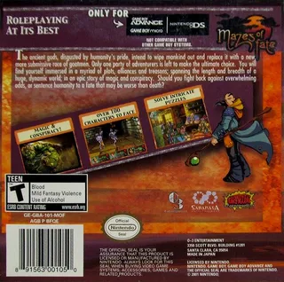 Mazes of Fate dos