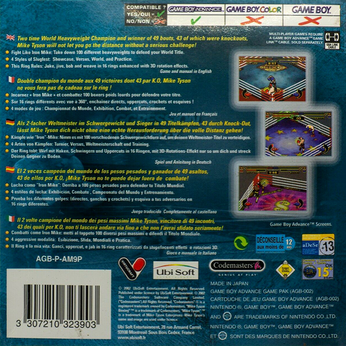 Mike Tyson Boxing - Dos