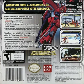 Mobile Suit Gundam Seed : Battle Assault dos