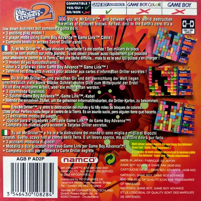 Mr. Driller 2 - Dos