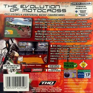 MX 2002 featuring Ricky Carmichael dos