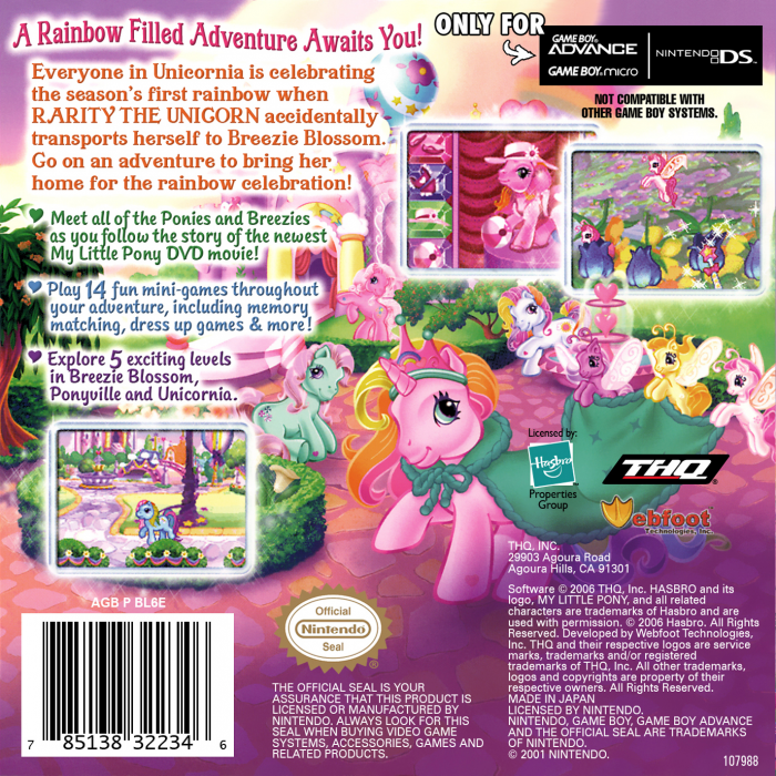My Little Pony : Crystal Princess, The Runaway Rainbow - Dos