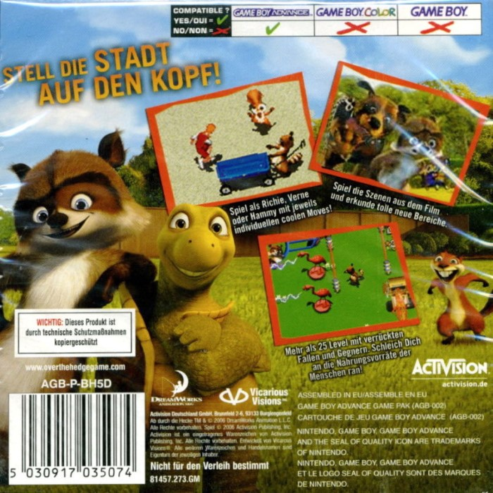 Nos Voisins, Les Hommes - Dos