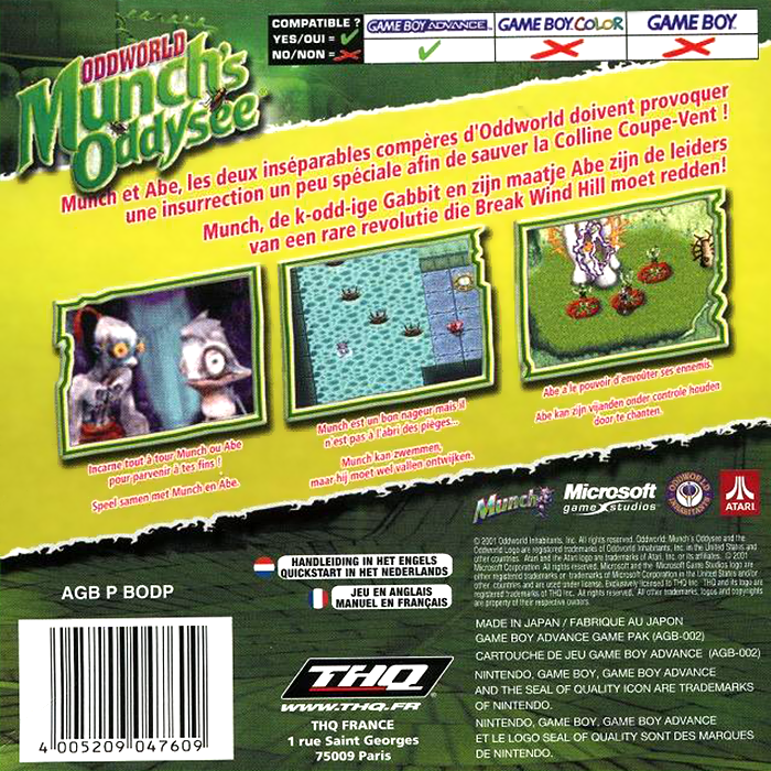 Oddworld : Munch's Oddysee - Dos