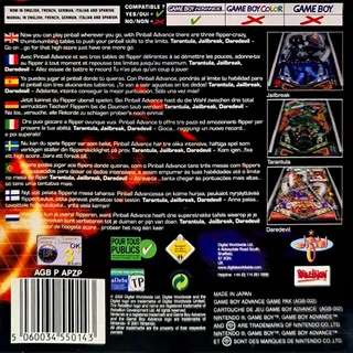 Pinball Advance dos