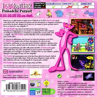 Pink Panther : Pinkadelic Pursuit dos