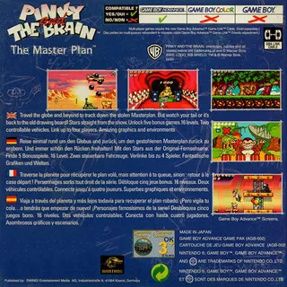 Pinky And The Brain - The Masterplan dos