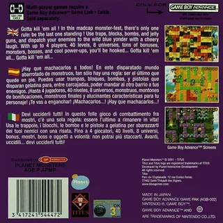 Planet Monsters dos