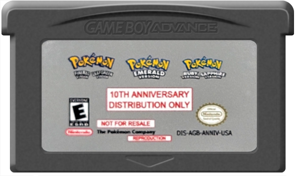 Pokemon - 10th Anniversary Distribution