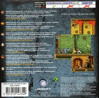 Prince of Persia : The Sands of Time dos