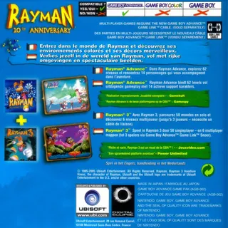 Rayman 10th Anniversary - Rayman Advance & Rayman 3 dos