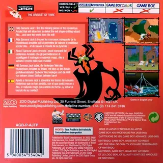 Samurai Jack : The Amulet of Time dos