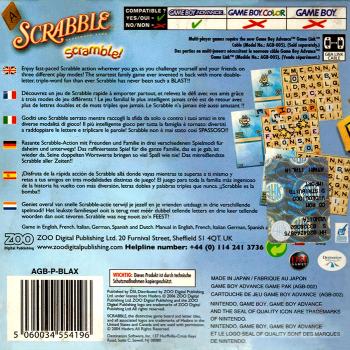 Scrabble Blast! - Dos