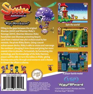 Shantae Advance : Risky Revolution dos
