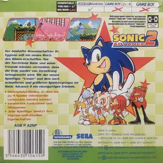 Sonic Advance 2 dos