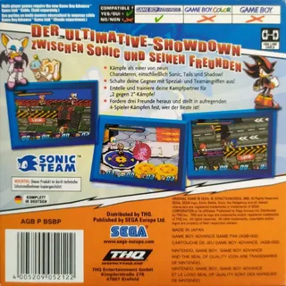 Sonic Battle dos