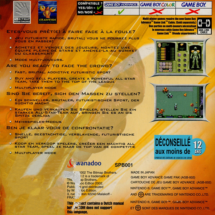 Speedball 2 - Brutal Deluxe - Dos