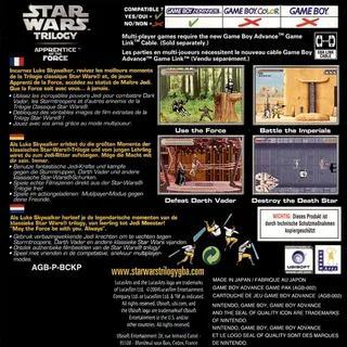 Star Wars Trilogy : Apprentice of the Force dos