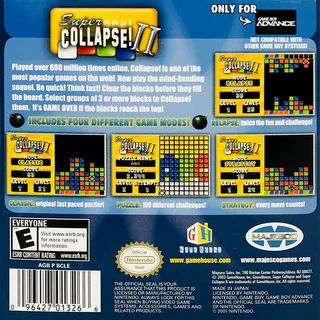 Super Collapse! II dos