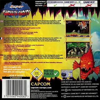 Super Ghouls'n Ghosts dos