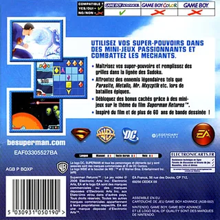 Superman Returns : La Forteresse de Solitude dos