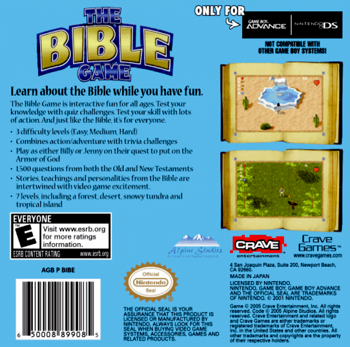 The Bible Game - Dos
