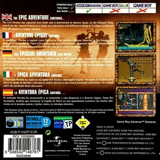 The Scorpion King : Sword of Osiris dos