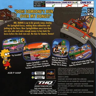 The Simpsons : Road Rage dos