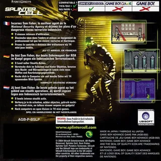 Tom Clancy's Splinter Cell : Pandora Tomorrow dos