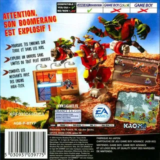 Ty le Tigre de Tasmanie 2 : Opération Sauvetage dos