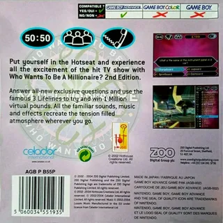 Who Wants To Be A Millionaire - 2nd Edition dos