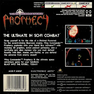 Wing Commander : Prophecy dos