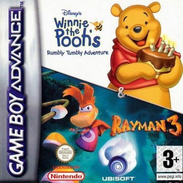 Winnie The Pooh's Rumbly Tumbly Adventure And Rayman 3