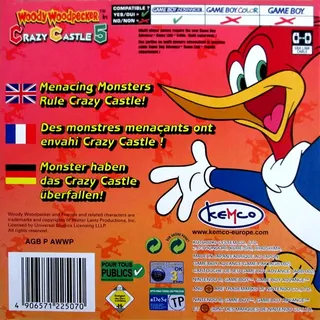 Woody Woodpecker in Crazy Castle 5 dos