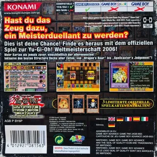 Yu-Gi-Oh! Ultimate Masters: World Championship Tournament 2006 dos