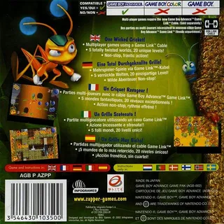 Zapper : One Wicked Cricket! dos