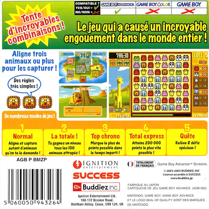 Zooo - Action Puzzle Game - Dos