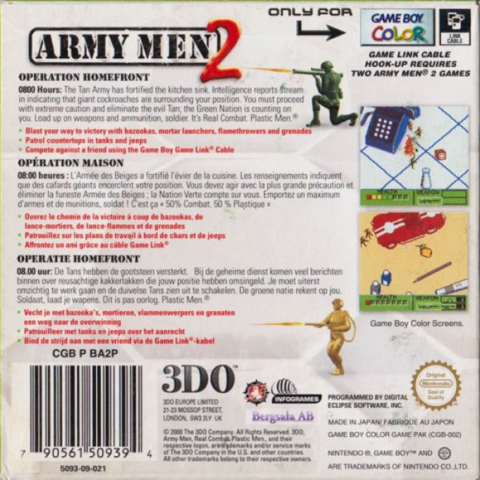 Army Men 2 - Dos
