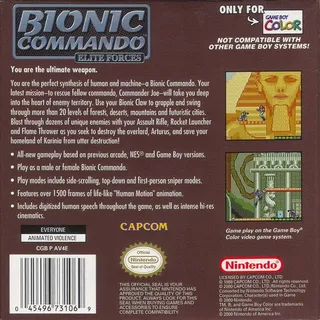 Bionic Commando : Elite Forces dos