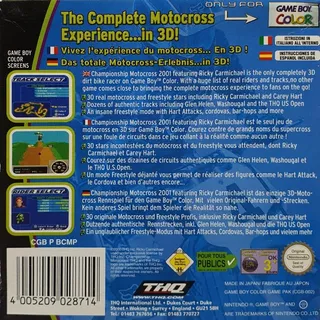 Championship Motocross 2001 featuring Ricky Carmic dos