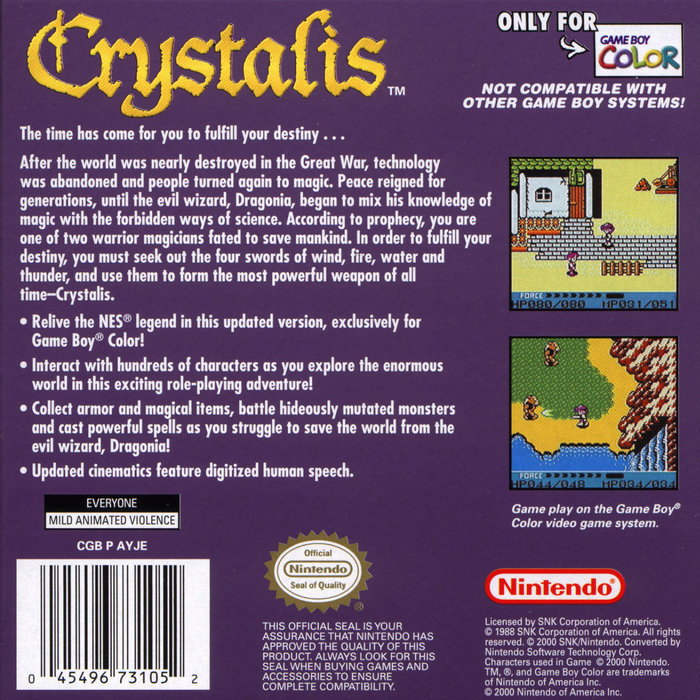 Crystalis - Dos