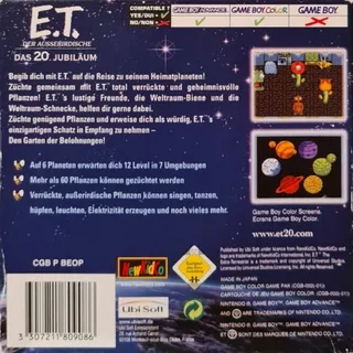 E.T. l' Extra-Terrestre et le Jardin Cosmic dos