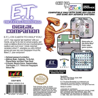 E.T. : The Extra-Terrestrial, Digital Companion dos