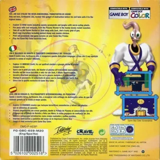 Earthworm Jim : Menace 2 the Galaxy dos
