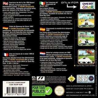 F1 Racing Championship dos