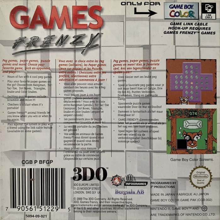 Games Frenzy - Dos