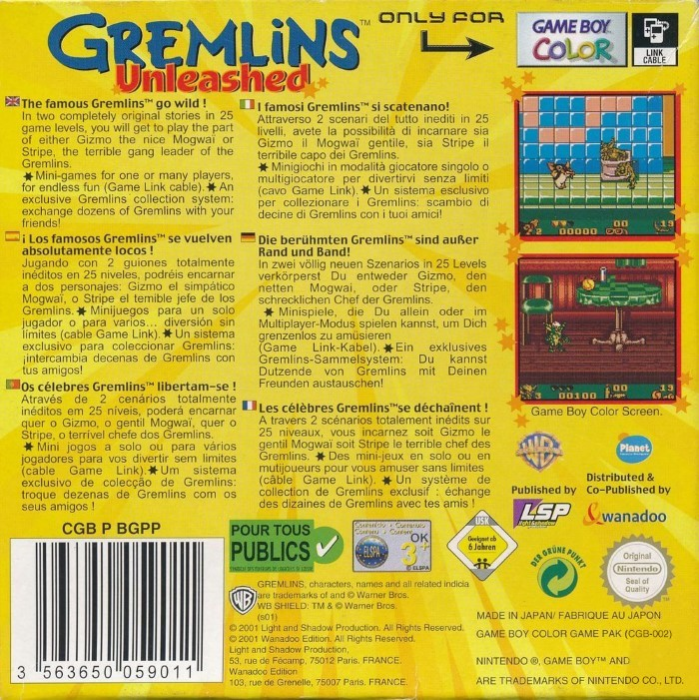 Gremlins Unleashed - Dos