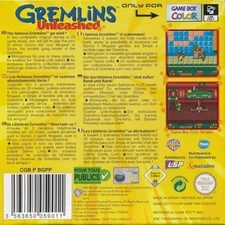 Gremlins Unleashed dos