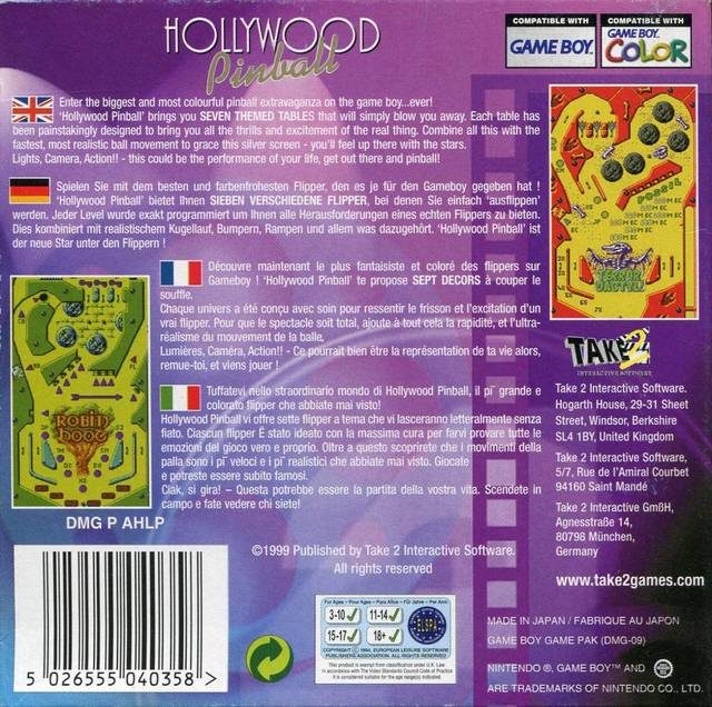 Hollywood Pinball dos