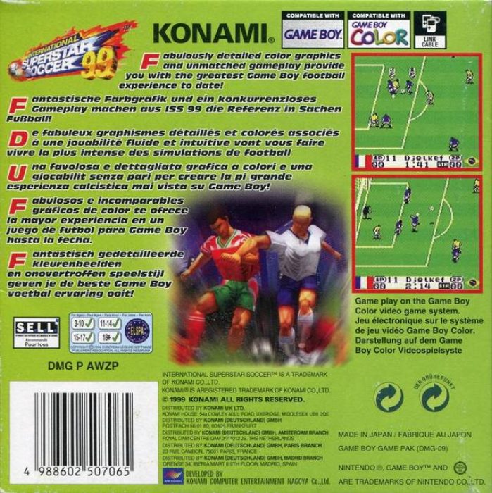 International Superstar Soccer 99 dos